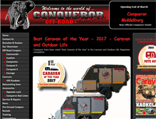 Tablet Screenshot of conqueror.co.za